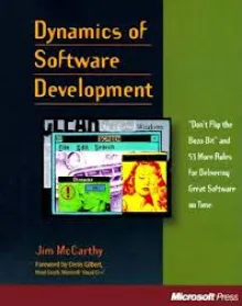Dynamics Of Software Development By Jim Mac Carthy